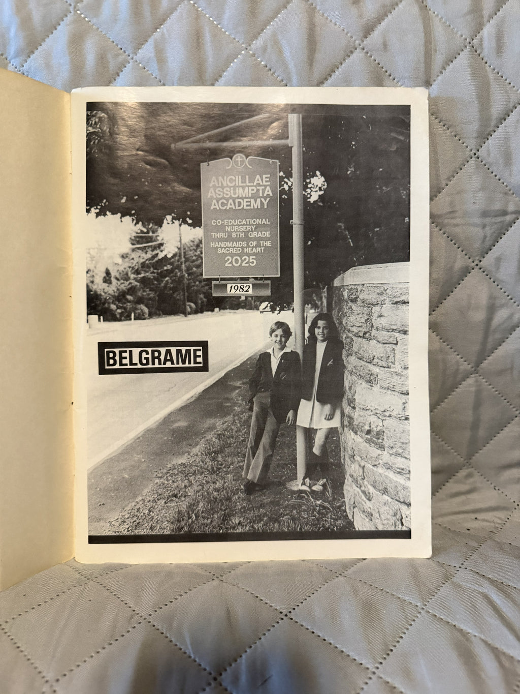 1982 Ancillae Assumpta Academy Yearbook - Belgrame '82