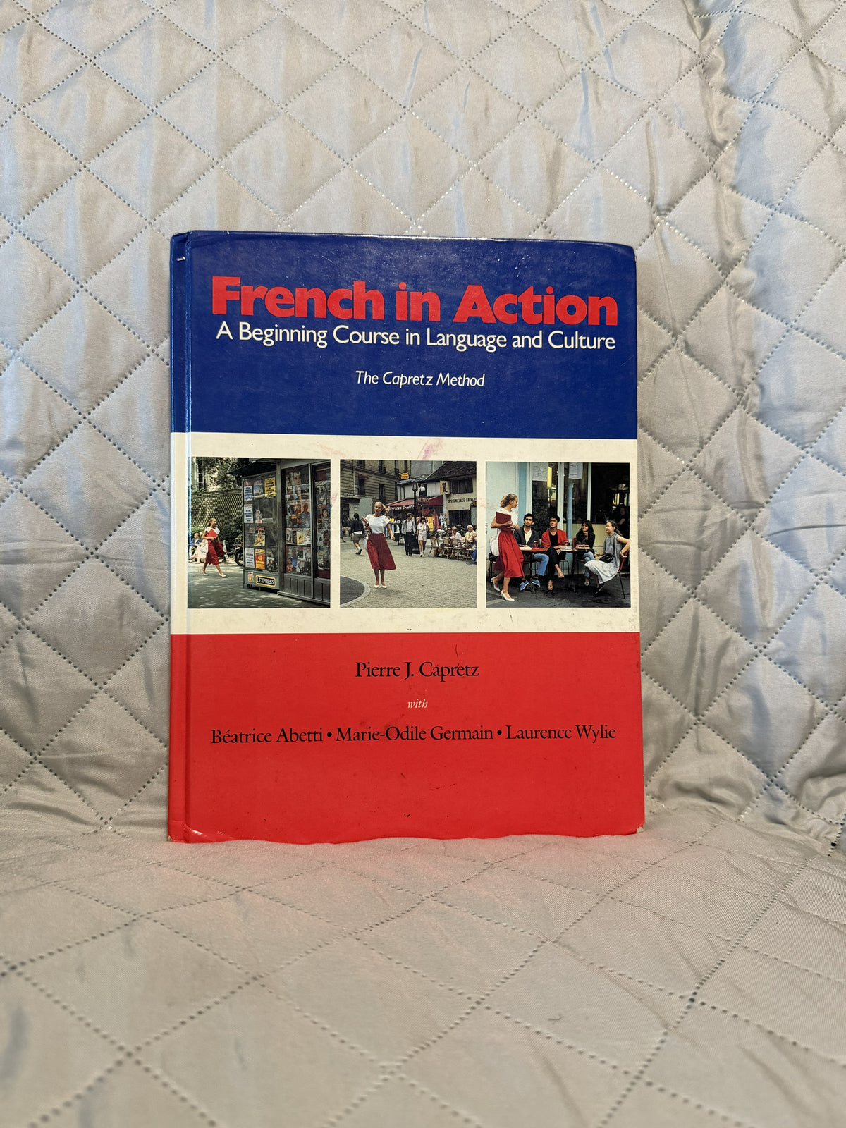 1987 French in Action Hardcover Textbook Capretz Method Yale University Press