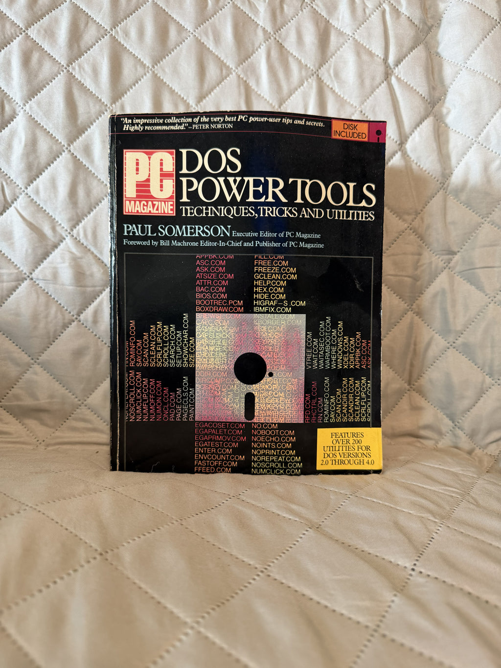 1988 PC Magazine DOS Power Tools Paul Somerson Bantam Books Paperback