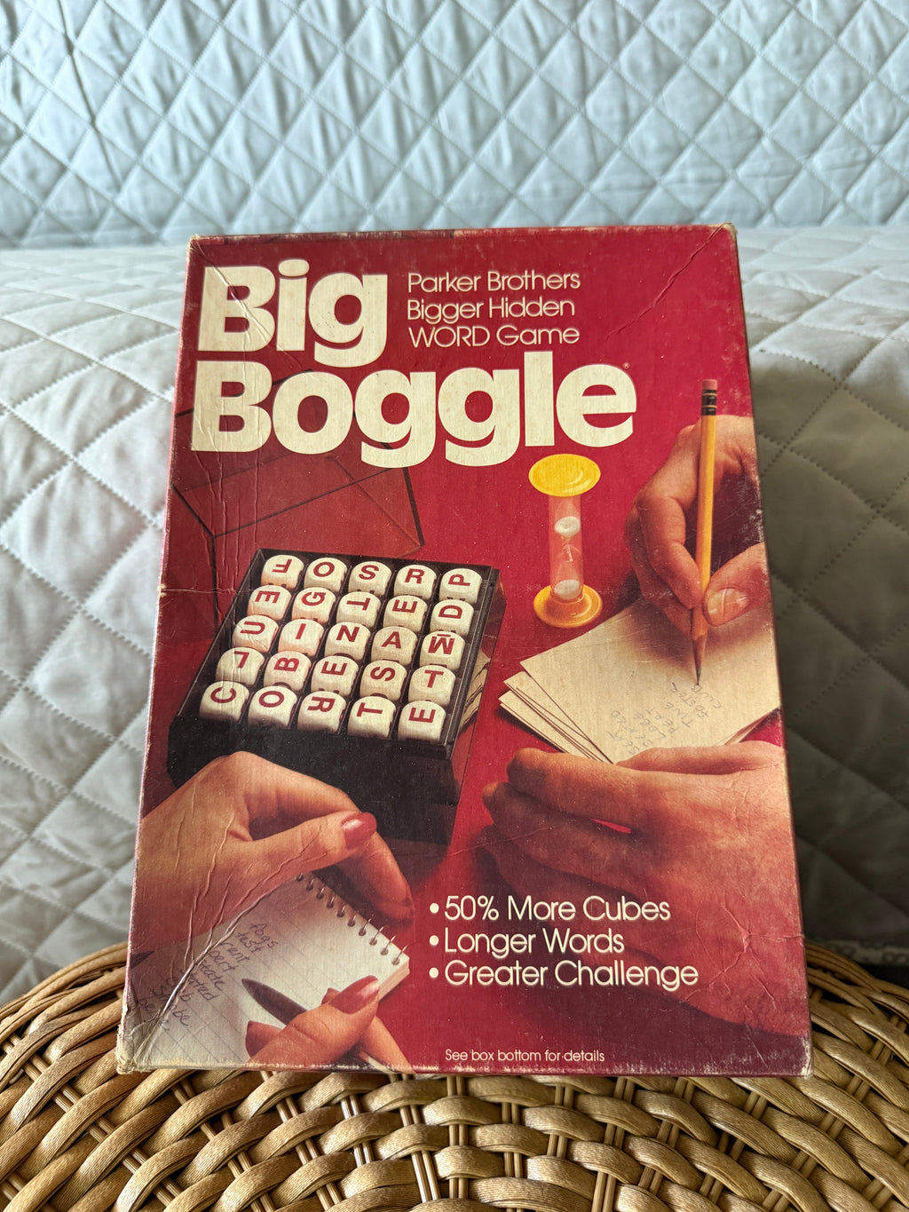 1979 Parker Brothers Big Boggle Word Game Complete with Box