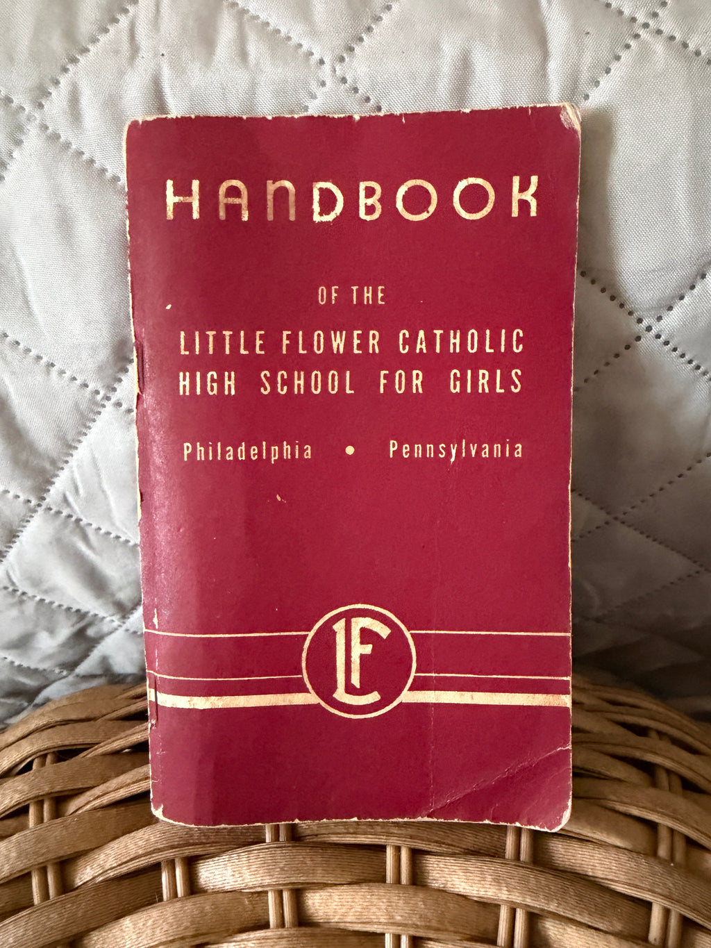 1958 Little Flower Catholic High School for Girls Student Handbook