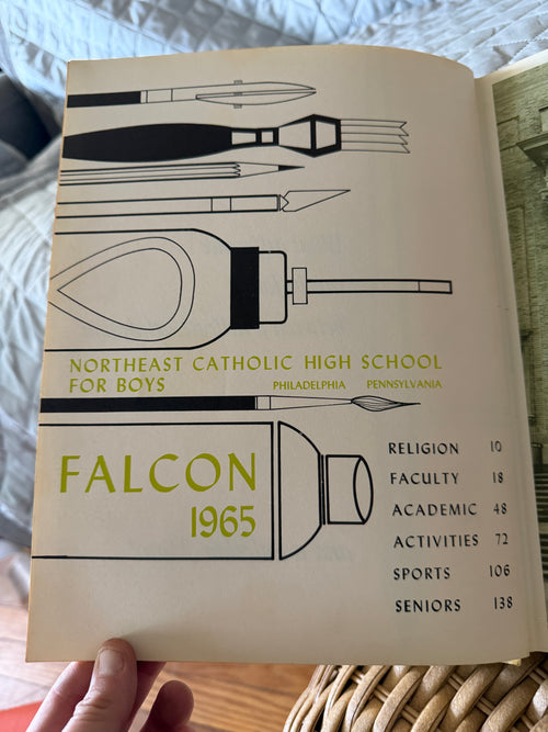 1965 Northeast Catholic High School for Boys Yearbook - Falcon '65