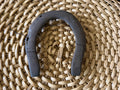 Rustic Weathered Cast Iron Horseshoe Good Luck Wall Decor