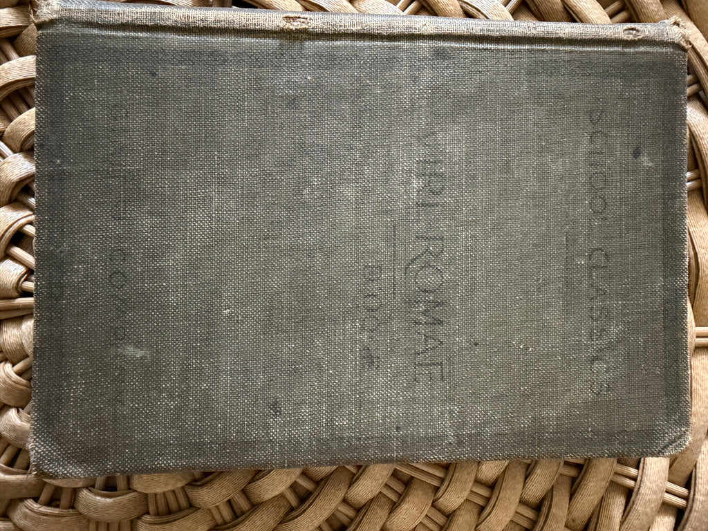 Antique 1905 Latin Schoolbook: "Viri Romae" by Benjamin L. D'Ooge