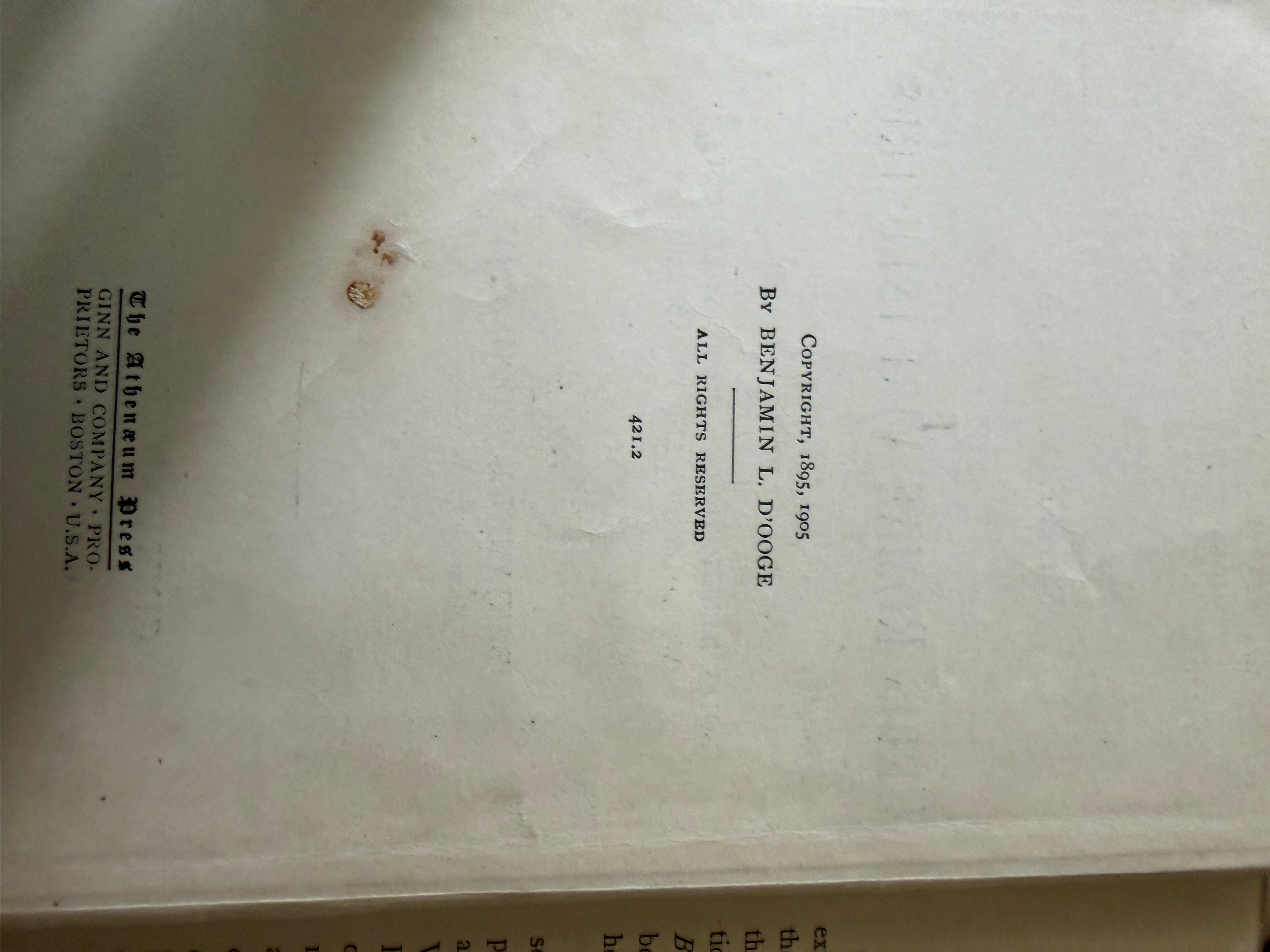 Antique 1905 Latin Schoolbook: "Viri Romae" by Benjamin L. D'Ooge
