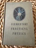Vintage 1946 Textbook: "Elementary Practical Physics" by Black & Davis