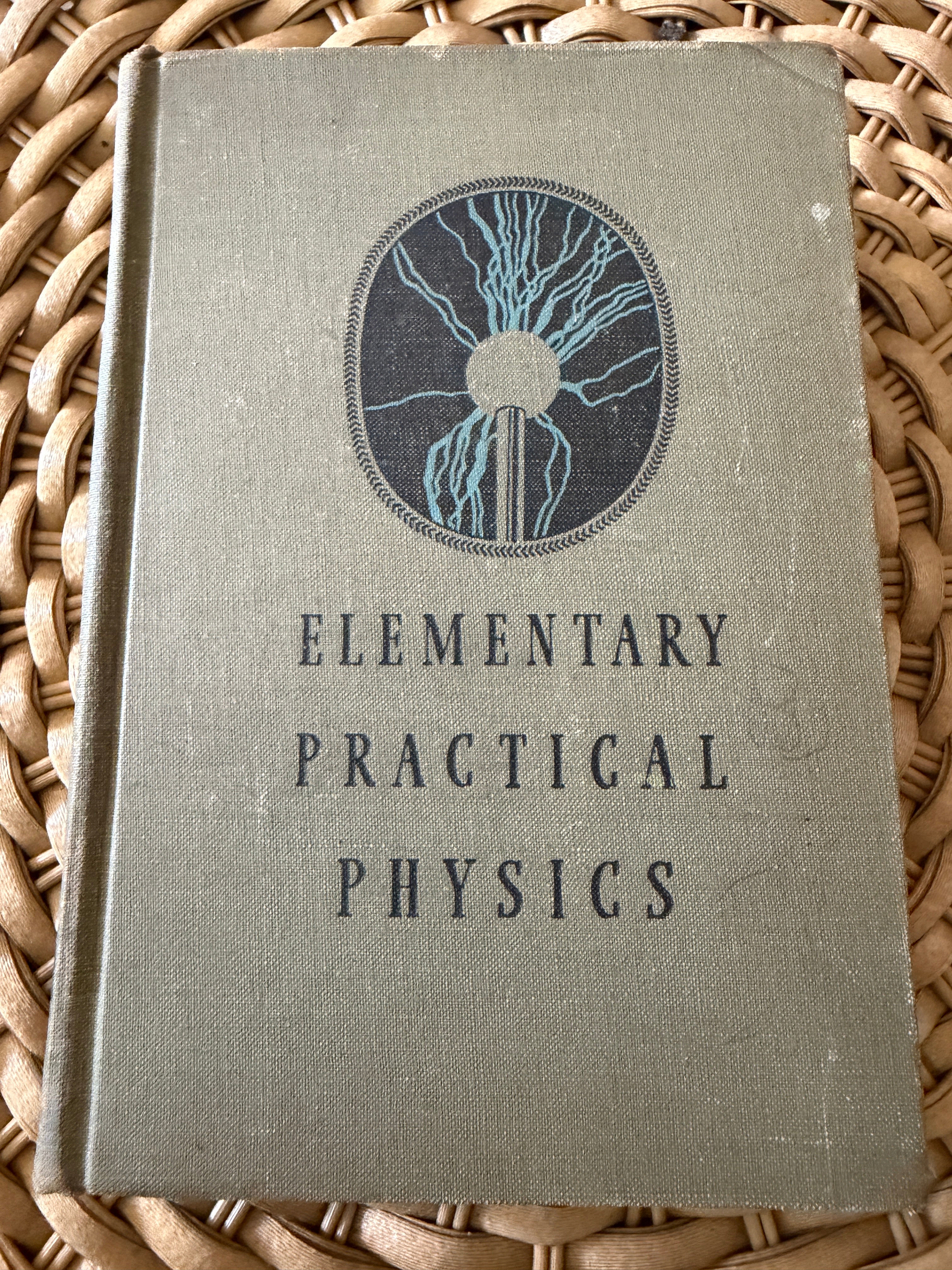 Vintage 1946 Textbook: "Elementary Practical Physics" by Black & Davis