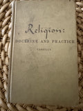 Vintage 1942 Book: "Religion: Doctrine and Practice" by Francis B. Cassilly