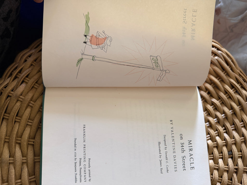 Vintage Hardcover: "Miracle on 34th Street" (Private Press)