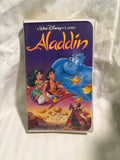 A Walt Disney Classic Aladdin VHS Tape (Black Diamond Clamshell)