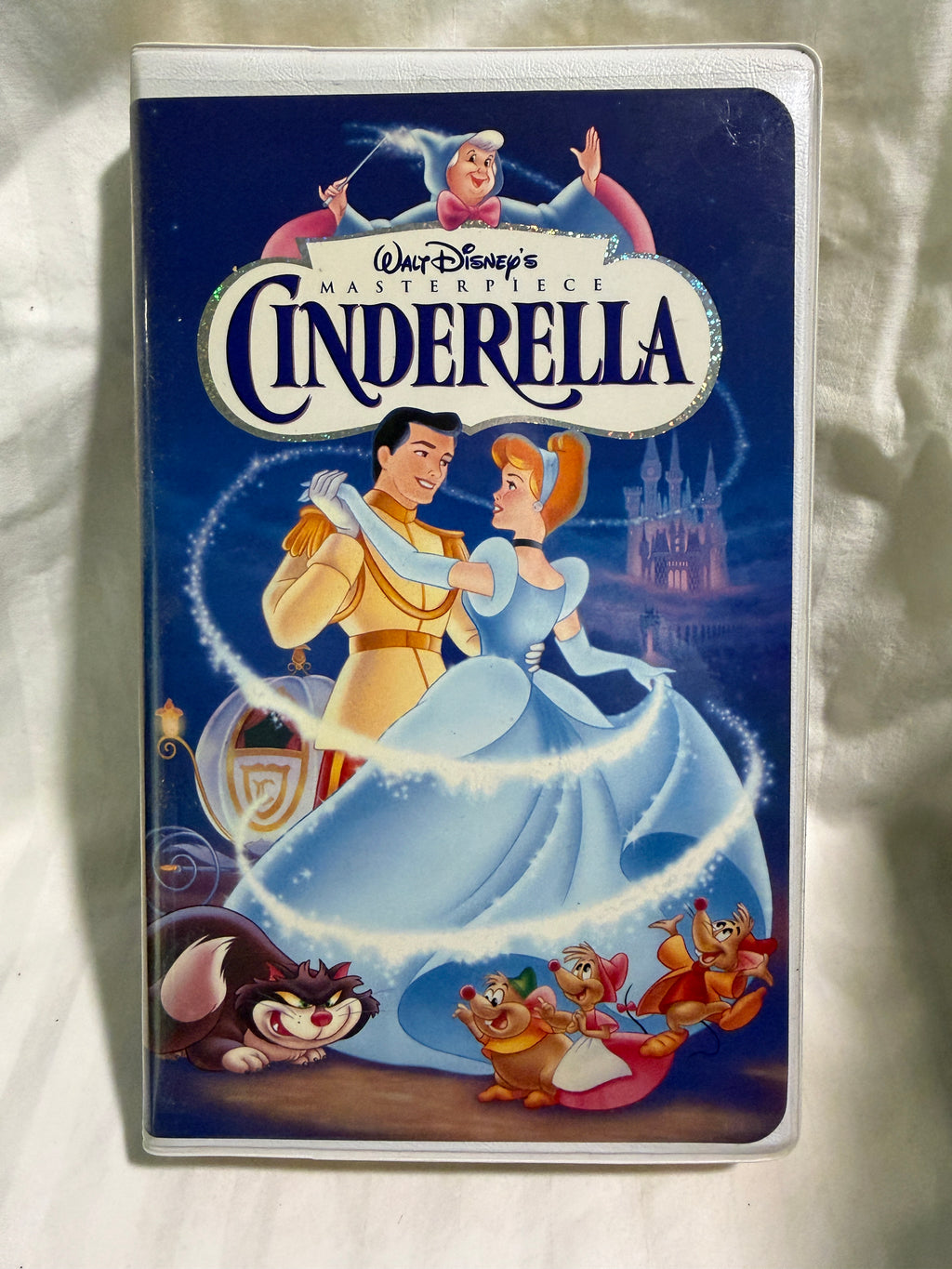 Walt Disney's Masterpiece Cinderella VHS Tape (Clamshell)