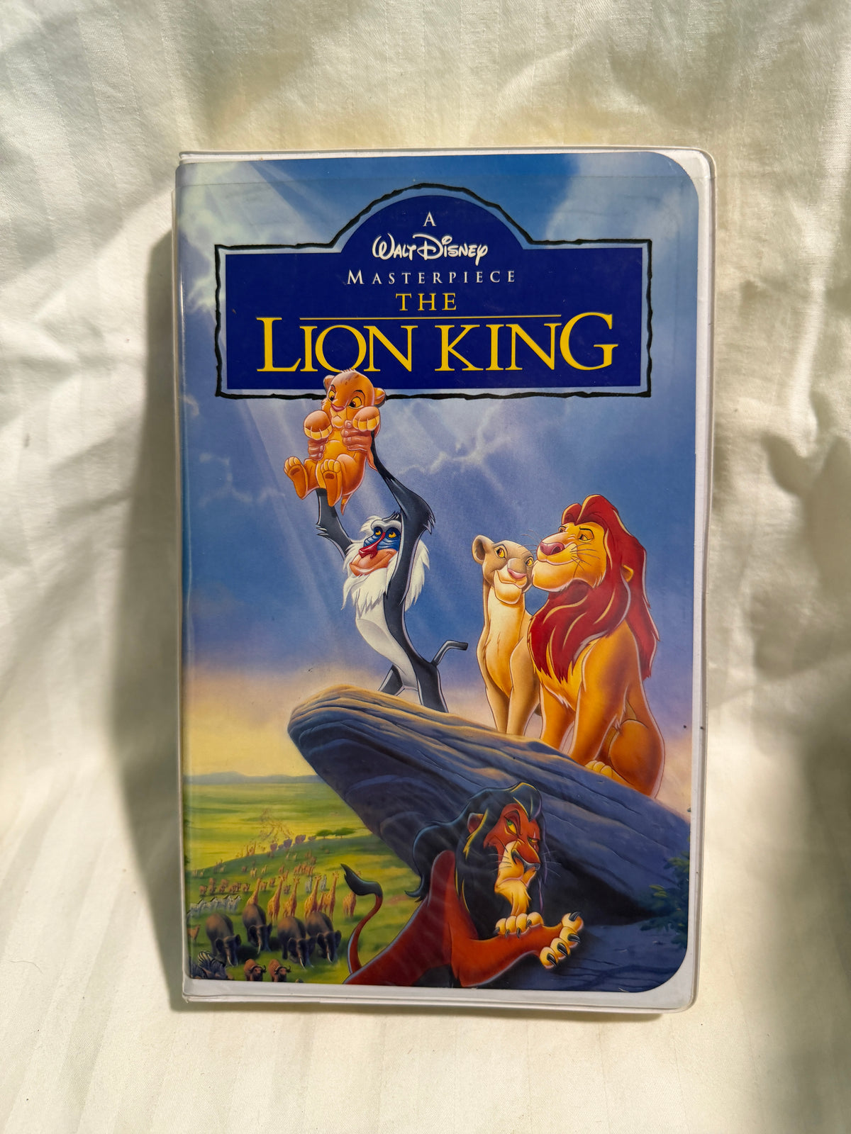 Walt Disney's Masterpiece The Lion King VHS Tape (Clamshell)