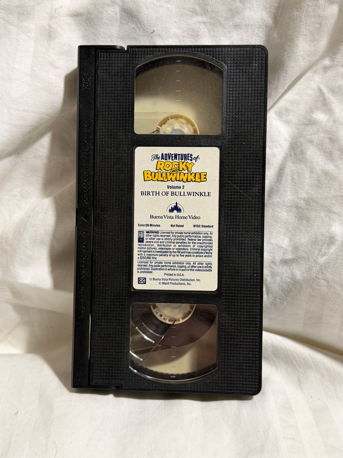 The Adventures of Rocky and Bullwinkle: Volume 2 - Birth of Bullwinkle VHS Tape (Tape Only)