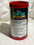 Novelty Plastic Mug – "The Top 10 Reasons Not To Study" Funny Student Gift
