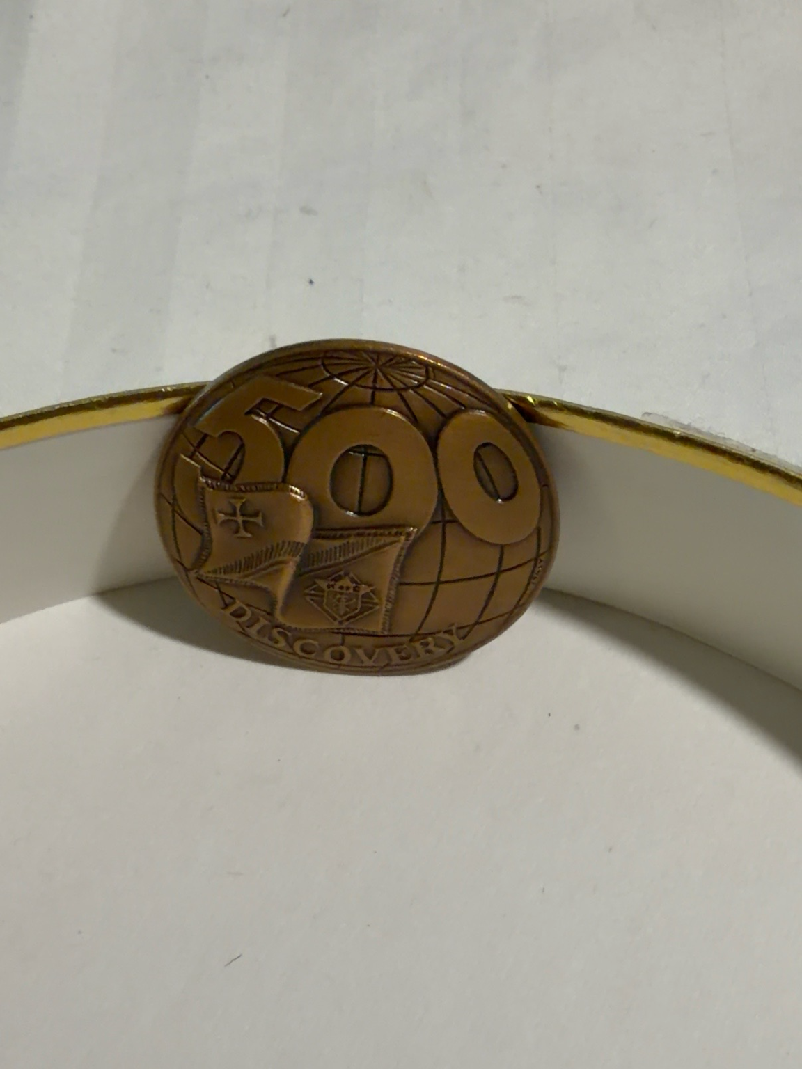 1992 Christopher Columbus 500th Anniversary Discovery Bronze Commemorative Medal